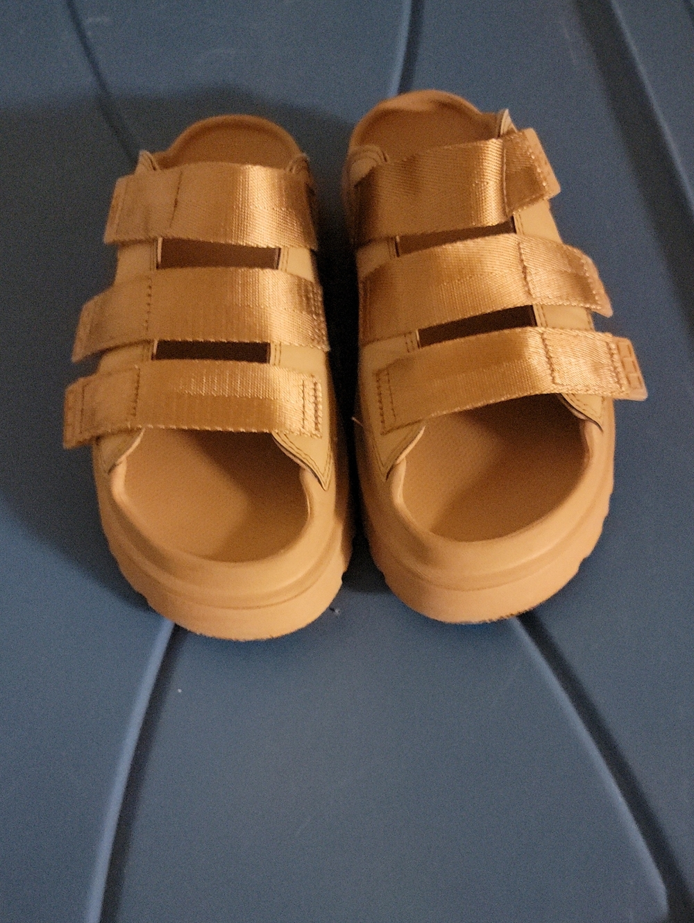 UGG Women's Triple-Strap Sandals in Tan